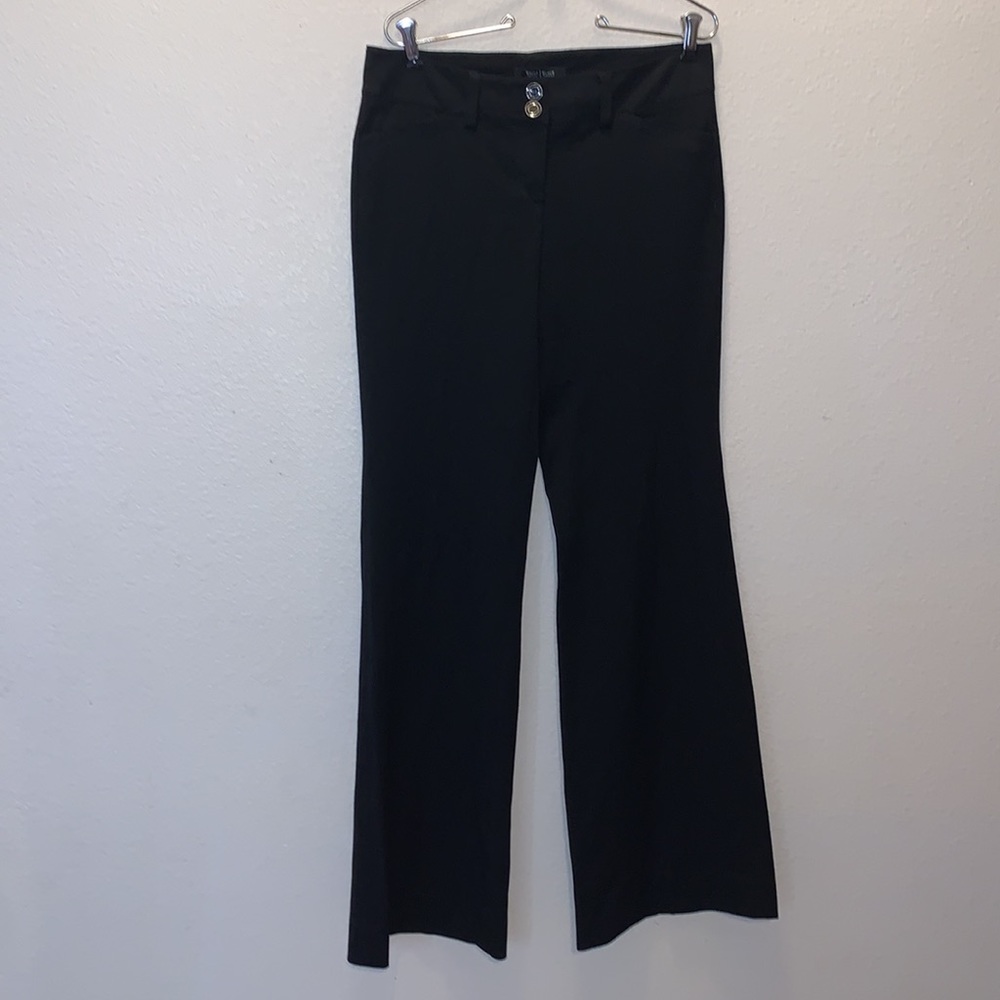 White House Black Market Noir stretchy dress pants